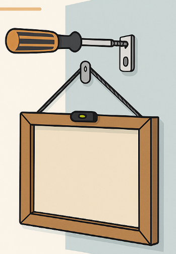 Tablo Nasıl Asılır? – Altındağ Metal Askı Aparatlarıyla Pratik ve Güvenli Çözümler
