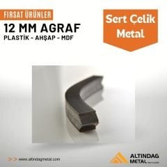 12 MM AGRAF ÇERÇEVE ÇİVİSİ - 45 DERECE KÖŞE BİRLEŞTİRME - YERLİ ÜRETİM - KOŞULSUZ İADE GARANTİLİ