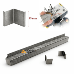 15 mm Agraf Çerçeve Köşe Çivisi – 45° V Çivi | Yerli Üretim | 2000 Adet