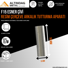 F15 ESNER ÇİVİ - RESİM ÇERÇEVE ARKALIK TUTTURMA APARATI