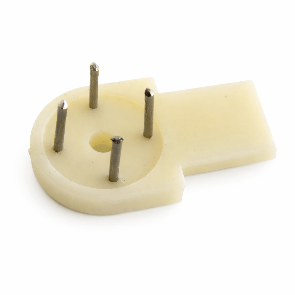 Plastik 4 Çivili Duvar Askı Aparatı – Timsah Tipi Çerçeve ve Tablo Askısı