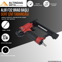 Albi F32 Brad Başlı Sert Çivi Tabancası (10Mm-30Mm)