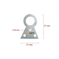 3 VİDALI YUVARLAK ASKI -  AYNA, CAM, ÇERÇEVE, TABLO DUVAR ASKI APARATI