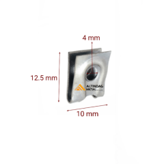 Vidalı Çelik Tel Tutucu | Ayna ve Tablo Askı Sabitleme Aparatı