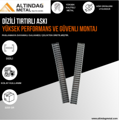 Dizili Tırtırlı Askı – Çerçeve, Tablo, Ayna ve Cam Askı Aparatı (9000 Adet)