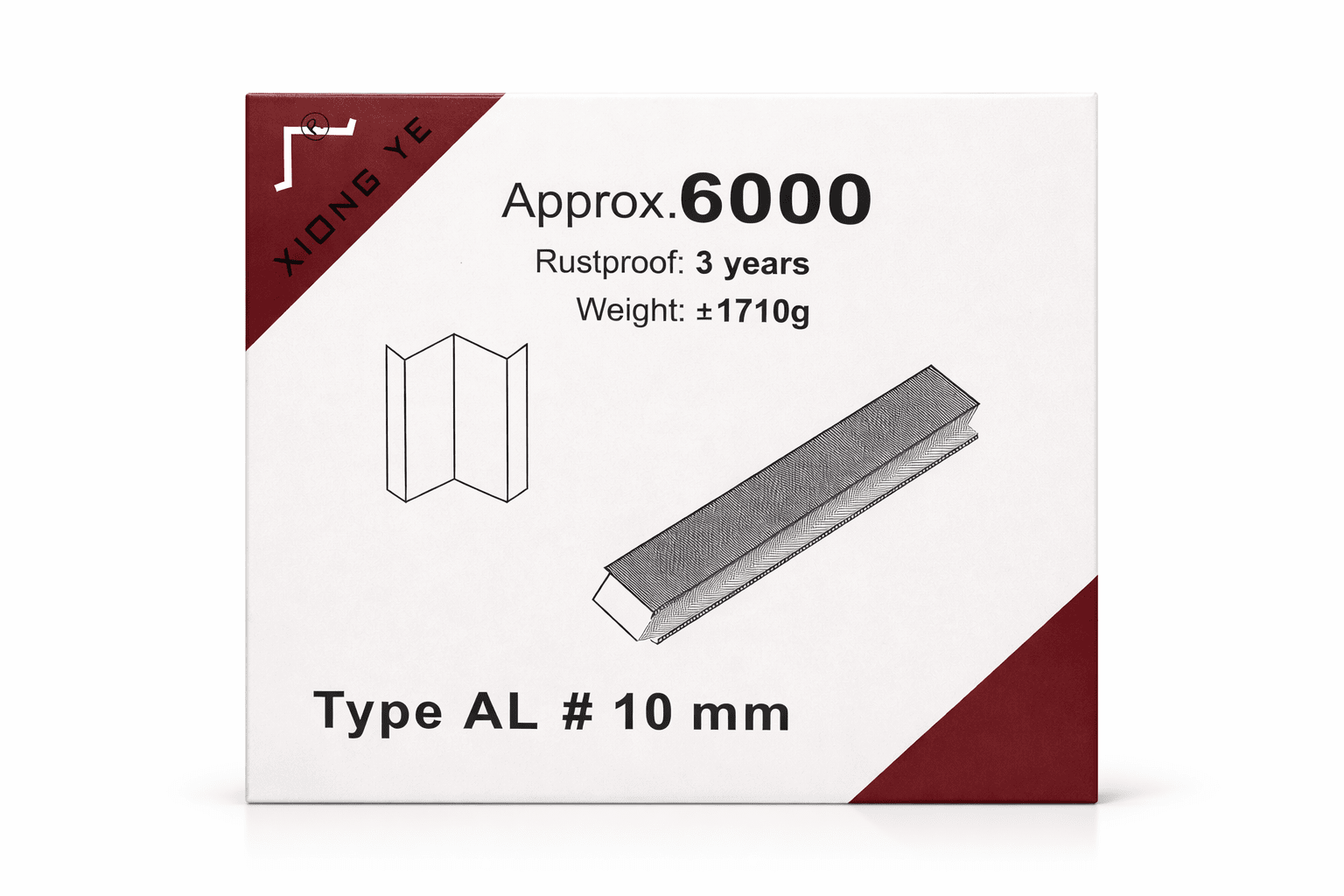 Agraf Çerçeve Köşe Çivisi 45° V Çivi | İthal Profesyonel Çerçeve Çivisi | 6000 Adet