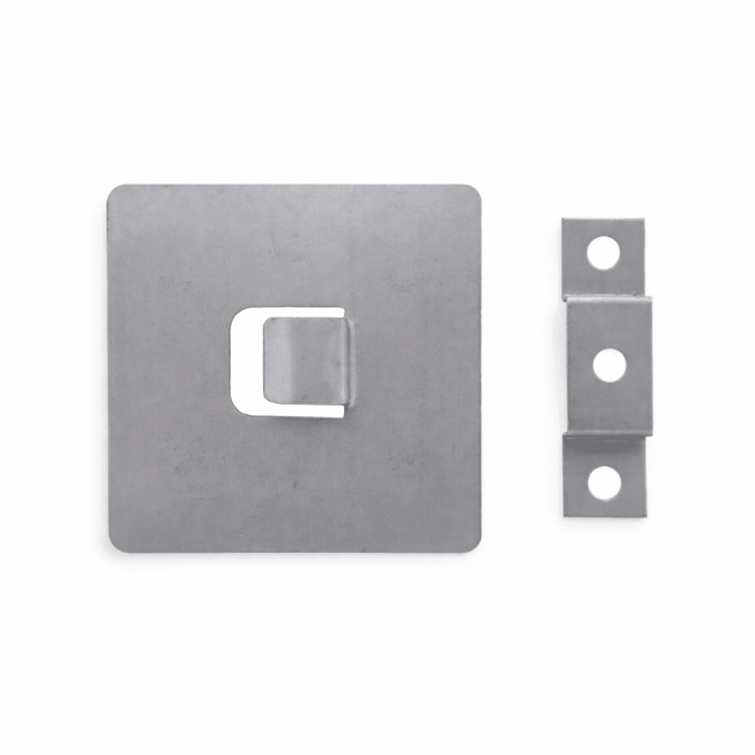 UV Baskı Cam Ayna ve Tablo Askı Aparatı | 70x70 mm | 10-300 Adet